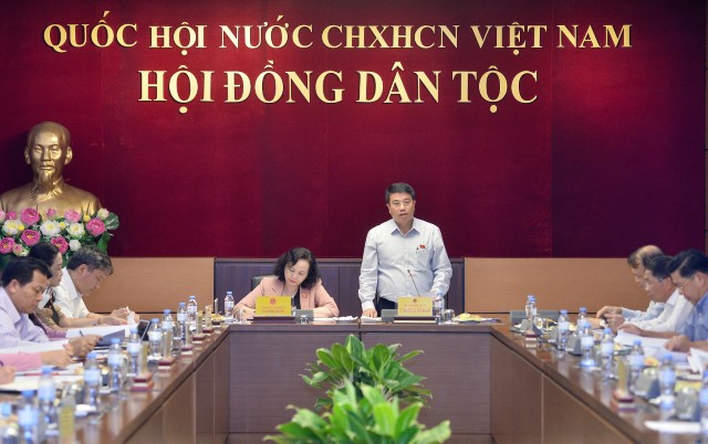 THỐNG NHẤT NỘI DUNG BÁO CÁO KẾT QUẢ GIÁM SÁT LIÊN QUAN ĐẾN CÔNG TÁC DÂN TỘC